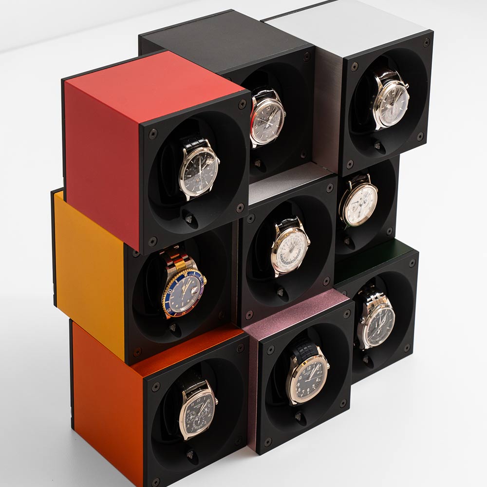 Swiss Kubik Masterbox cuir